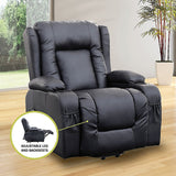 Lift Heated Leather Recliner Electric Massage Chair with USB port